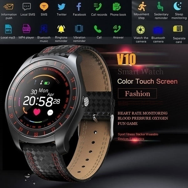 V10 discount smart watch