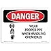 thumbnail image 3 of SignMission OS-DS-A-1218-L-1609 12 x 18 in. OSHA Danger Sign - Wear Proper PPE When Handling Chemicals, 3 of 4