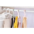 thumbnail image 4 of 4-Pack Rotating Tie & Belt Hanger – Multipurpose Handbag & Scarf Organizer for Efficient Closet Accessory Storage TIKA, 4 of 8