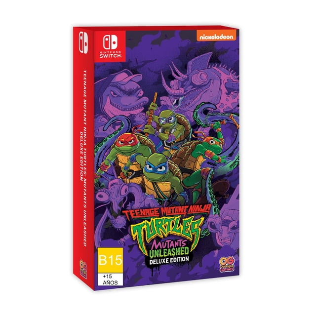 Teenage Mutant Ninja Turtles Mutants Unleashed Deluxe Edition NSW