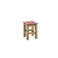 thumbnail image 2 of 5-Piece Stillwell 31.5" Square Dining Set  in Red and Natural Wood, 2 of 6