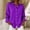 Purple1, variant on NominalSnugButton down Shirts for Women Long Sleeve Plaid Shirts Ruffle Blouses Business Casual Tops 2026 Trendy Outfit