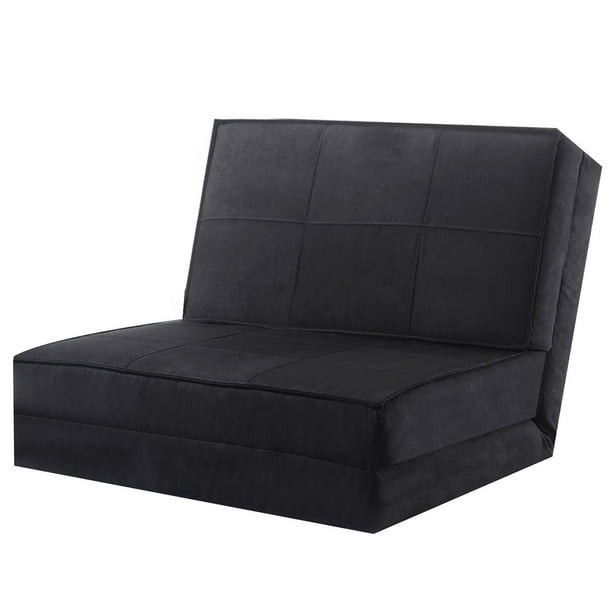 Costway Fold Down Chair Flip Out Lounger Convertible Sleeper Bed Couch ...