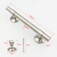 thumbnail image 2 of Stainless steel adjustable handle Double iron door Simple handle, 2 of 4