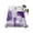 Purple Gray White, variant on Full Flat Sheet 81"x96", Burnt Orange Soft Lightweight Bedding Flat Sheets Only, Modern Geometric Grey Oil Painting Abstract Brushed Microfiber Top Bed Sheet, Breathable StainResistant Bedsheets