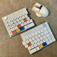 thumbnail image 2 of Keycrafter LCK Time-Themed , PBT Sublimation Low-Profile Keycaps for base kid Mechanical Keyboard, 2 of 5
