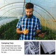 thumbnail image 3 of Clear Tarp Cover Waterproof PE Tarp Cover Coldproof Plant Protective Cover, 3 of 3