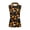 Assorted Pumpkins and Autumn Leaves, variant on Whosucclay Bat Star Moon Golf Athletic Vest for Ladies, Casual Sleeveless for Tennis Outdoor, V Neck Breathable Golf Top