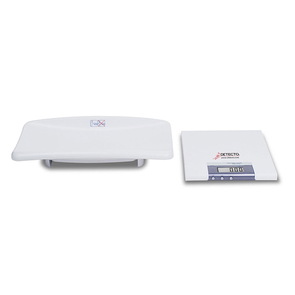 Detecto MB130 Digital Pediatric Scale with Removable Cradle