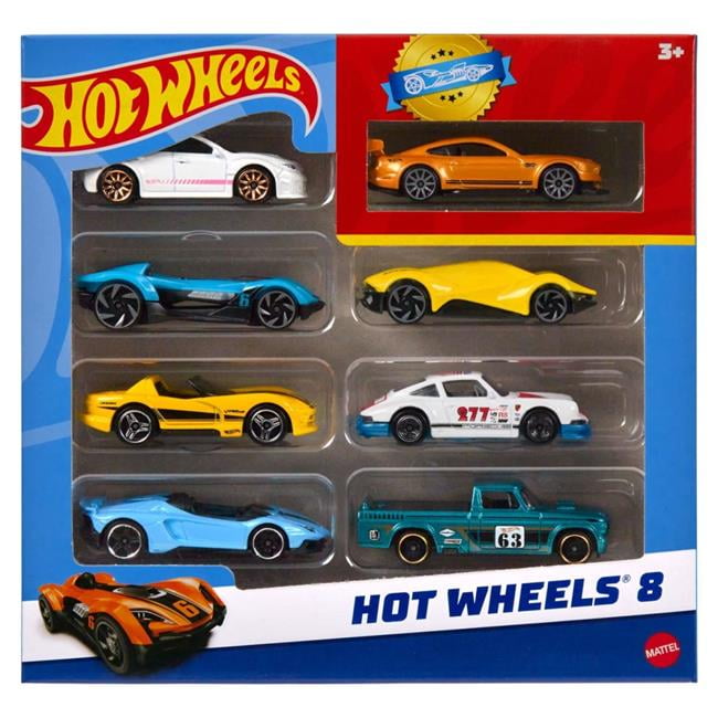 Mattel MTTHPV78 Hot Wheels Basic Car 6 Assortment Toys, Pack