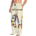 thumbnail image 6 of Salouo Autumn Gnomes1 Print Pajama Pants for Men, Lounge Pants Elastic Waistband Casual Men's sleepwear Loungewear Sleep Pajama Pant -XX-Large, 6 of 7