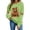 Green sweatshirt for women #4, variant on Women's Fall Sweatshirt, Long Sleeve Crewneck Pullover Top with Teddy Bear Autumn Leaves Graphic and Sleeve Bow Prints, Loose Sweatshirt for Thanksgiving Black,L