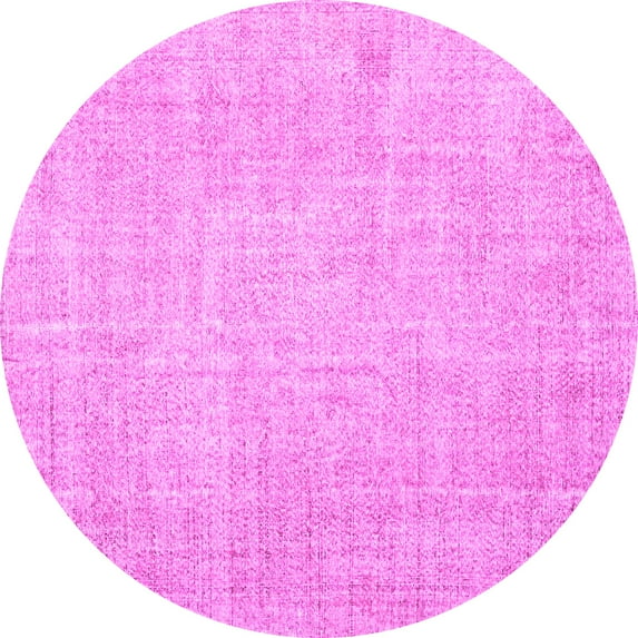Ahgly Company Indoor Round Persian Pink Traditional Area Rugs, 8' Round