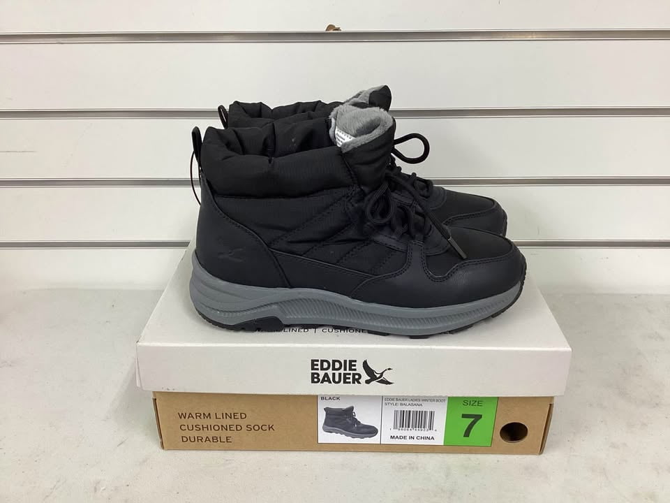 ★Eddie Bauer★Women's Balasana Winter Boot★Black Eddie Bauer Women's Balasana Winter Boot Size 9 - Walmart.com