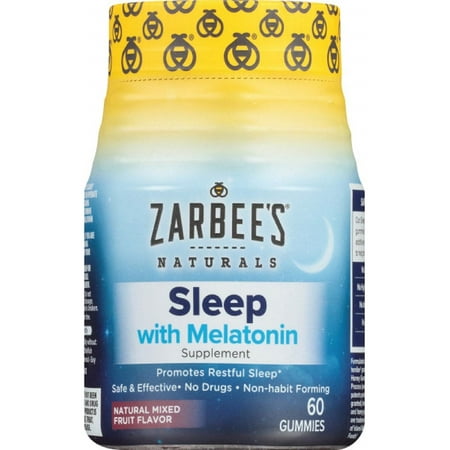 Zarbee's ZARBEES SLEEP 3MG 60 GMM MFRT 60 ea (Pack of 2)