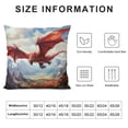 thumbnail image 5 of GOSMITH  Dragon Throw Pillow Covers Decorative Couch Pillow Cover Soft Cushion Cases for Sofa Bed Car, Mix and Match for Home Decor Pillowcases, 5 of 5