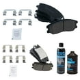 thumbnail image 3 of TRQ Front & Rear Ceramic Brake Pad Kit w/Chemicals for Pontiac Torrent Vue XL-7 BFA15218, 3 of 4