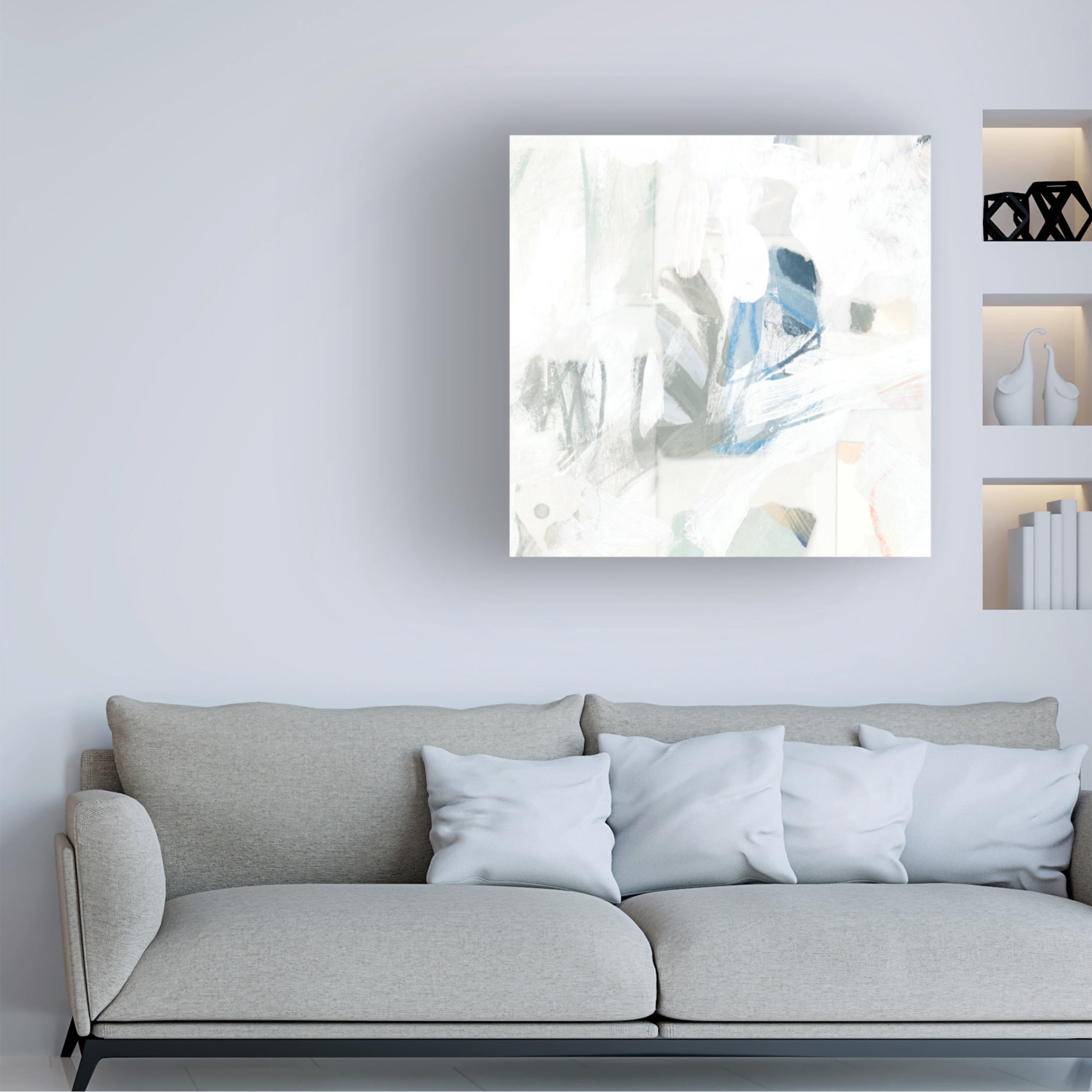 Trademark Fine Art June Erica Vess Estilo III Canvas Wall Art