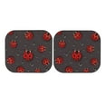 thumbnail image 7 of Haiem Red Ladybugs On Dark Background Car Windshield Sun Shade (2 Pieces) Foldable Windshield Sun Shade Car Accessories for Truck SUV Pickup-Medium, 7 of 7