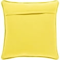thumbnail image 2 of Quilted Cotton Velvet QCV-008 22"H x 22"W Square Pillow Cover in Mustard, 2 of 2