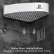 thumbnail image 5 of Organizador de esquina para baño | Estante de plástico de un nivel para lavabo | Estante de tocador resistente al agua, blanco y azul | Estante esquinero que ahorra espacio para cosméticos y, 5 of 5