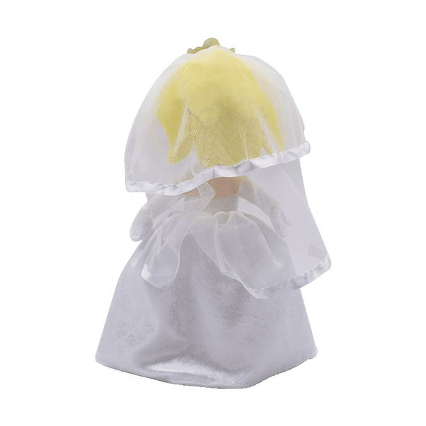 princess peach wedding dress plush 2X Super Mario Odyssey Bowser Peach Wedding Dress Plush Toy Stuffed Animal  Doll