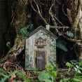 thumbnail image 1 of RKSTN the Pendant Miniature Gnome Door Figurines Home Wooden Garden Window Door Art Tree Sculpture Statues Ornament Outdoor Decor, 1 of 6