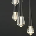 thumbnail image 5 of E24230-122BK ET2 Lighting Pierce - 48W 16 LED Chandelier-19 Inches Tall and 24.75 Inches Wide-Black Finish, 5 of 5