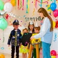 thumbnail image 3 of TOPTIE 5 Sets Kids Costumes with Gift Box, Dress up Costumes for Age 3-7 Boys Girls, Doctor Fireman Police Surgeon Worker, 3 of 8