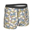 thumbnail image 3 of Balery Cute Rabbit Men's Boxer Briefs, Soft and Breathable Cotton Underwear with nylon Waistband-Medium, 3 of 9