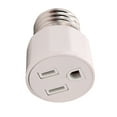 E27 Light Bulb Socket Adapter Polarized Light Socket Outlet Outlet for Patio
