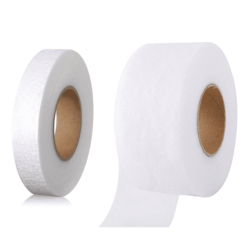 2 Pack Iron on Hem Tape No Sew Hem Tape Roll  Tape with Tape Measure