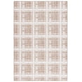 thumbnail image 2 of Safavieh Beach House Eliot Geometric Indoor/Outdoor Area Rug, Brown/Ivory, 4' x 6', 2 of 7