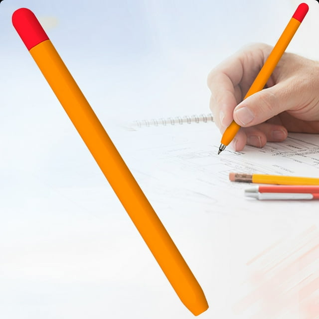 Silicone Pencil Grip Ecohintz Silicone Grip Case - 5-Point Protective Color Mix Sleeve for 1St/2Nd Generation, Enhanced Comfort & Sensitivity, Shock-Absorbent and Anti-Slip Design, Apple Pencil Case