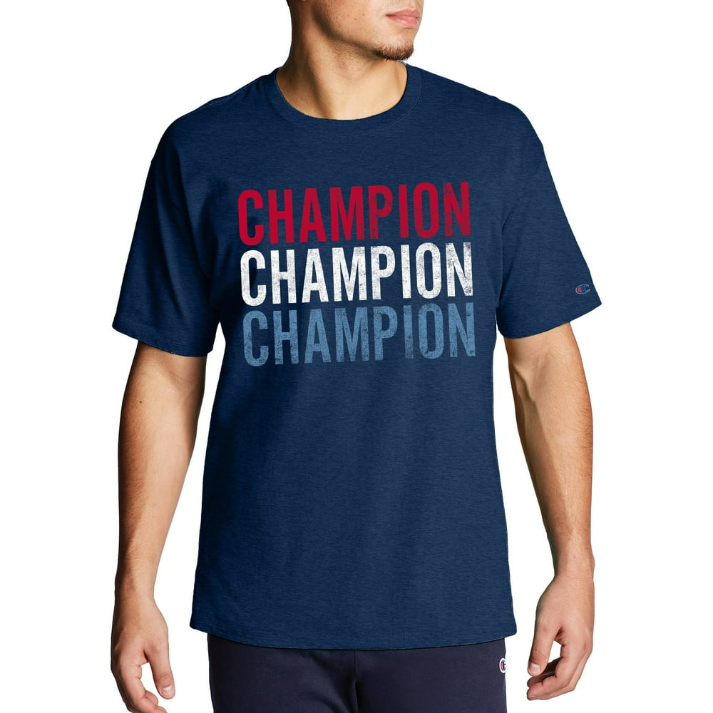 Champion - Champion Men's & Big Men's Patriotic 4th of July Red White