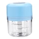 thumbnail image 5 of Máquina de hielo raspado, picadora de ajo eléctrica, picadora de carne multifuncional inalámbrica Azul, 5 of 9