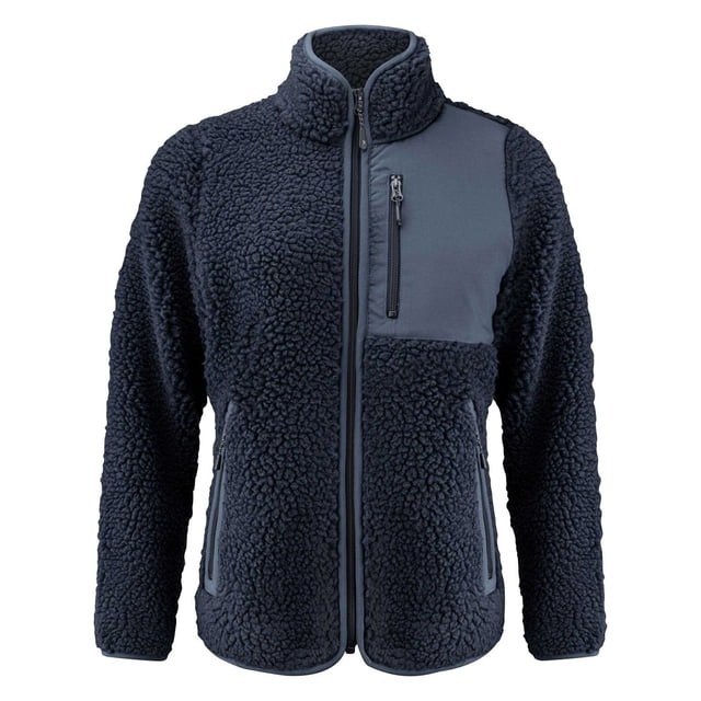 James Harvest Veste en Sherpa Polaire pour Femmes Kingsley