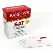 Barron's Test Prep: SAT Vocabulary Flashcards (Cards)