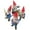 Multicolor, variant on Dongrere 4Pcs Christmas Gnomes Figure for Garden Decor Gnomes Decorations for Yard Multicolor Resin Decor for Indoor and Outdoor Use