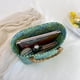 thumbnail image 5 of Bolso de mano para mujer, bolsos de paja, bolso de mano de verano, bolso grande de playa tejido (verde) Tmvgtek Para Estrenar, 5 of 6