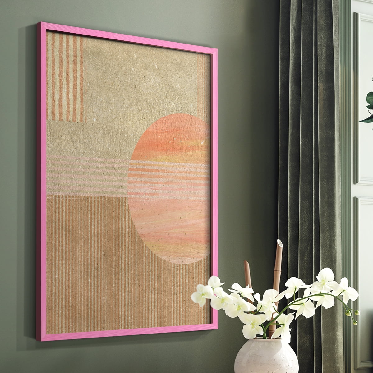 Adobe Sunrise II in Paper Solid Wood 8 x 10 Framed Print