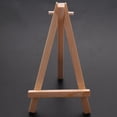 thumbnail image 5 of 10Pcs Mini Wooden Artist Easel-Triangle Wedding Table Stand Display Holder - 15 X 8 Cm, 5 of 5