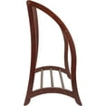 thumbnail image 3 of Wood Quilt Rack With 3 Rungs, Antique Walnut (94036), 3 of 8