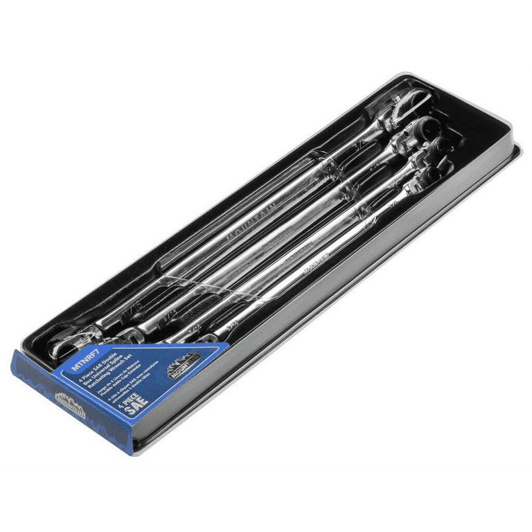 Mountain RF7 Extra Long Flexible Ratcheting Wrench Set - Walmart.com