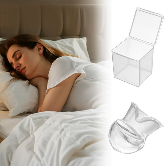 Ajhhao Anti Snoring Tongue Device Medical Silicone Doctor Apnea Aid Snore Stopper