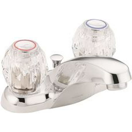 - Moen Chateau Bathroom Faucet, Less Waste, Chrome, Lead Free, 1.2 Gpm, Ca Compliant