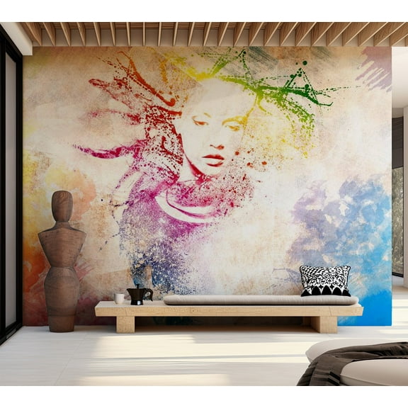 Tiptophomedecor Abstract Wallpaper Wall Mural - Premonition