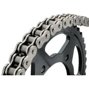 BikeMaster 428H Heavy Duty Precision Roller Chain Natural 124 Links (428H X 124)