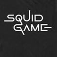 thumbnail image 2 of Men's Squid Game Logo Black Graphic Tee Black Small, 2 of 5