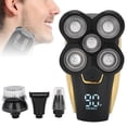 thumbnail image 1 of Rechargeable Bald Head Multi-Functional Clipper, Nose Hair Trimmer, Dry for Wet, 1 of 8